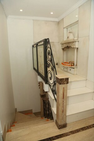 Staircase in 4 BHK Apartment at Excellency Apartment, Andheri West – for Rent