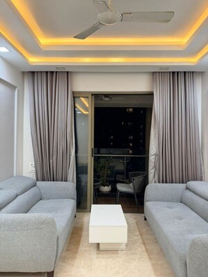 Living Room in 3 BHK Apartment at Lodha Splendora, Ghodbunder Road – for Sale
