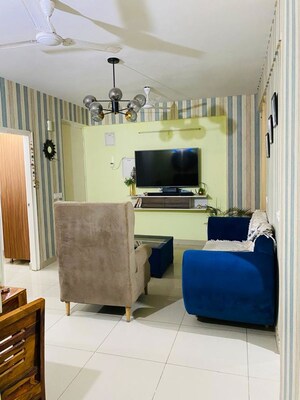 Living Room in 2 BHK Apartment at ABA Cherry County, Tech Zone 4 Greater Noida – for Rent