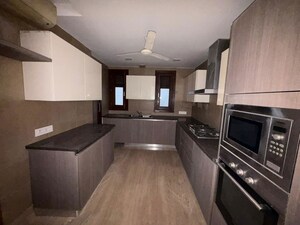 Kitchen in 4 BHK Apartment at Greater Kailash I – for Rent