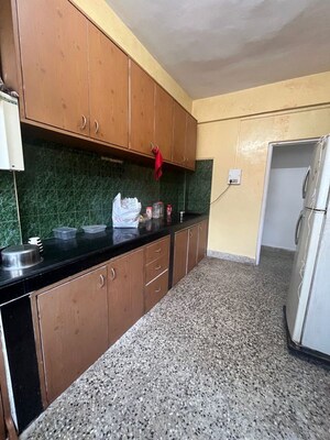 Kitchen in 2 BHK Apartment at Miramar – for Rent