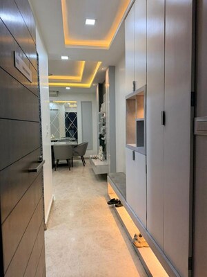 Building Lobby in 3 BHK Apartment at Lodha Splendora, Ghodbunder Road – for Sale