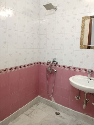 Bathroom in 2 BHK Apartment at Malviya Nagar – for Rent