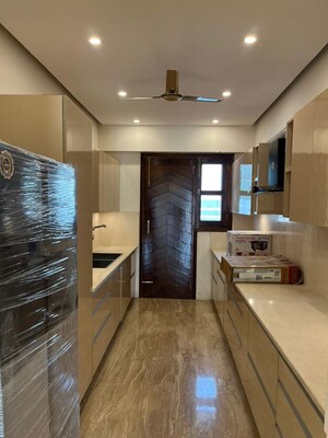 Kitchen in 3 BHK Builder Floor at Sector 9 Panchkula – for Rent
