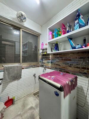 Kitchen in 3 BHK Apartment at Lodha Splendora, Ghodbunder Road – for Sale