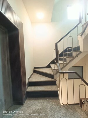 Staircase in 4 BHK Apartment at Greater Kailash ii – for Sale