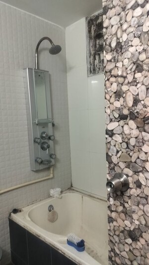 Bathroom in 2 BHK Apartment at Jubilee Hills – for Rent