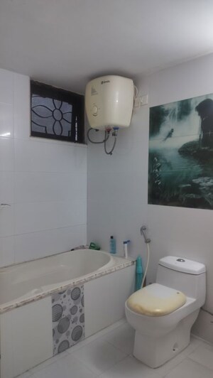 Bathroom in 2 BHK Apartment at Jubilee Hills – for Rent