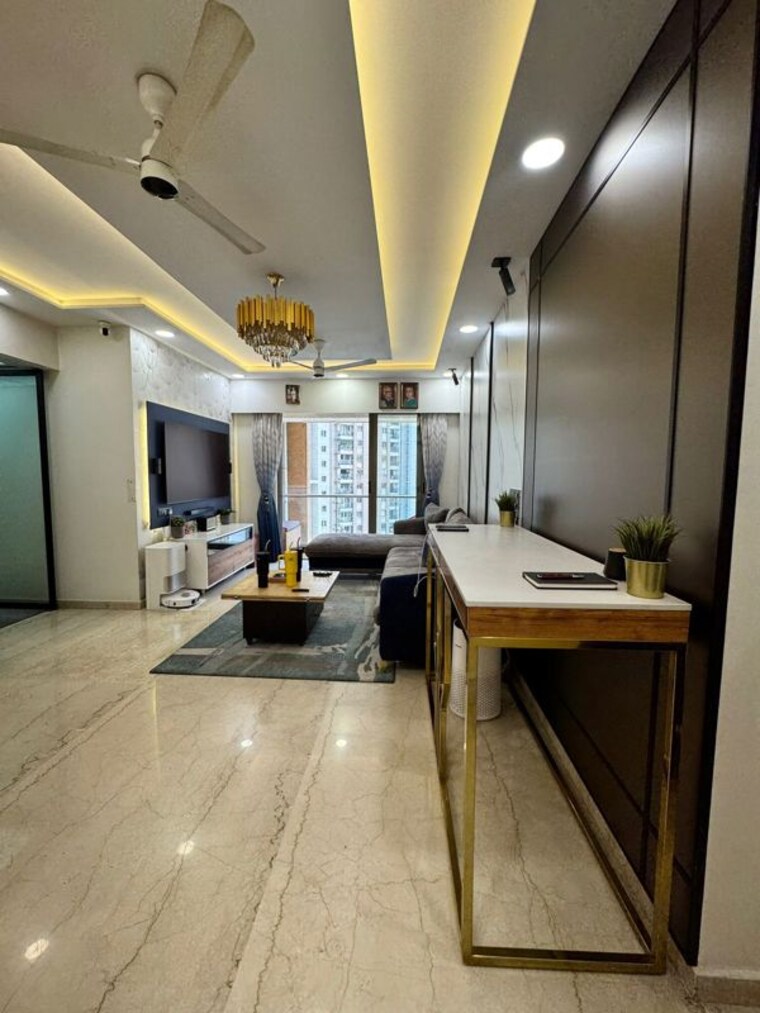 Kitchen, lodha-splendora 3 Bedroom 1350 Sq.Ft. Apartment In Ghodbunder Road Thane 10343334