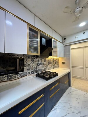 Kitchen in 3 BHK Apartment at Lodha Splendora, Ghodbunder Road – for Sale