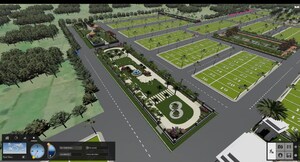   Plot at Krishna Iscon Valley, Gosainganj – for Sale