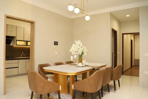 Dining area in 3 BHK Apartment at Purva Park Hill, Kanakapura Road – for Sale
