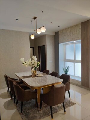 Dining area in 3 BHK Apartment at Purva Park Hill, Kanakapura Road – for Sale