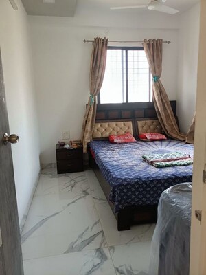 Bedroom in 3 BHK Apartment at Pimple Nilakh – for Rent