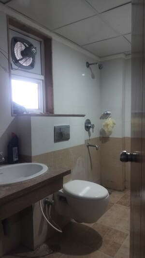 Bathroom in 3 BHK Apartment at Jubilee Hills – for Rent