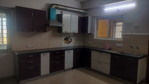 Kitchen in 3 BHK Apartment at Jubilee Hills – for Rent