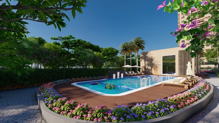 Swimming Pool, besa 2 Bedroom 1274 Sq.Ft. Apartment In Besa Nagpur 10343353