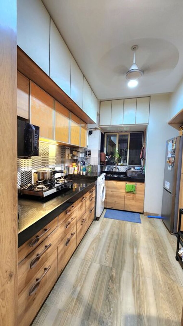 Kitchen, ravi-estate 1 Bedroom 560 Sq.Ft. Apartment In Pokhran Road No One Thane 10343410