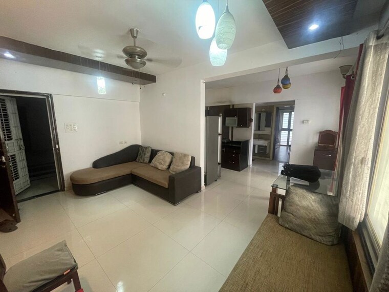Living Room, swapnaprasad-ira-florence 2 Bedroom 1059 Sq.Ft. Apartment In Wakad Pune 10343228