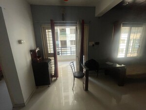 Living Room in 2 BHK Apartment at Swapnaprasad Ira Florence, Wakad – for Rent