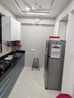 Kitchen in 3 BHK Apartment at Celestia Spaces, Parel – for Rent