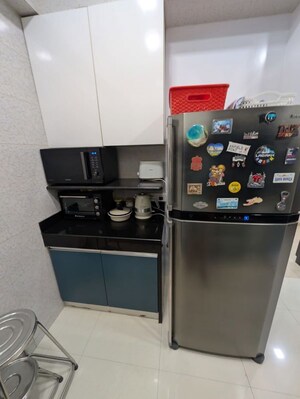 Kitchen in 3 BHK Apartment at Celestia Spaces, Parel – for Rent