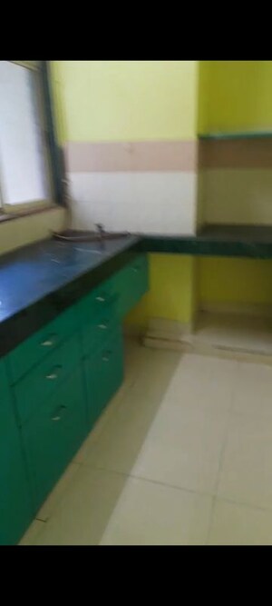 Kitchen in 1 BHK Apartment at Swastik Residency Phase II CHS Ltd, Ghodbunder Road – for Rent