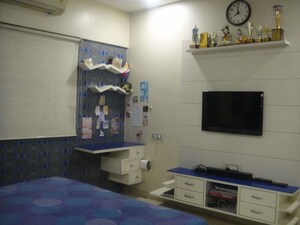 Kitchen in 3 BHK Apartment at Cosmos Apartment, Hadapsar – for Rent