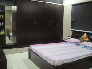 Bedroom in 3 BHK Apartment at Cosmos Apartment, Hadapsar – for Rent
