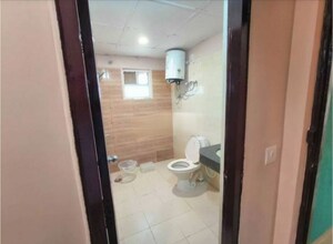 Bathroom in 3 BHK Apartment at Rohtas Plumeria, Gomti Nagar – for Rent