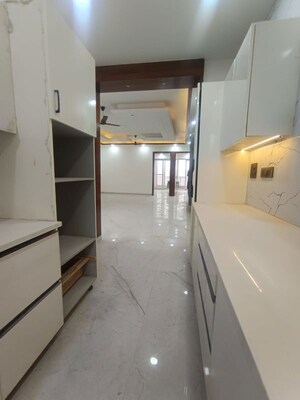 Kitchen in 3 BHK Builder Floor at Green Fields Colony – for Rent