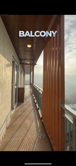 Balcony in 4 BHK Builder Floor at Cliffton Valley, Panthaghati – for Sale