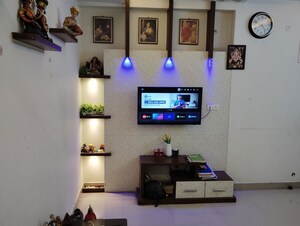 Living Room in 2 BHK Apartment at LandIndia Capital Green, Puppalaguda – for Rent