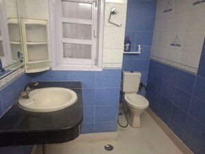 Bathroom in 2 BHK Builder Floor at RWA Apartments Sector 20, Sector 20 – for Rent