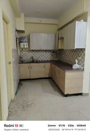 Kitchen in 3 BHK Apartment at Exotica Dreamville, Sector 16c Greater Noida – for Rent