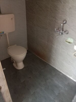 Bathroom in 2 BHK Apartment at Navkar City, Naigaon East – for Rent