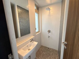Bathroom in 3 BHK Apartment at Lodha Worli, Worli – for Rent