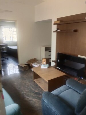 Living Room in 1 BHK Apartment at Krishna Residency Kadubeesanahalli, Kadubeesanahalli – for Rent