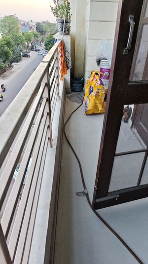Balcony in 3 BHK Builder Floor at Ansal Avantika, Shastri Nagar – for Sale