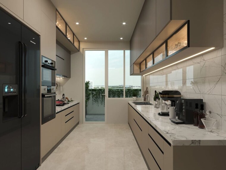 Kitchen, madhapur 2 Bedroom 1145 Sq.Ft. Apartment In Madhapur Hyderabad 10323162