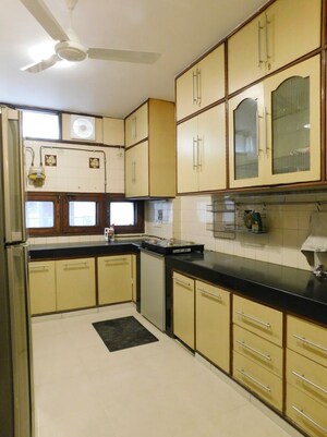 Kitchen in 2 BHK Builder Floor at Safdarjung Enclave – for Rent