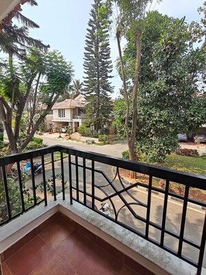 Balcony in 3 BHK Villa at Prestige Ozone, Whitefield – for Rent