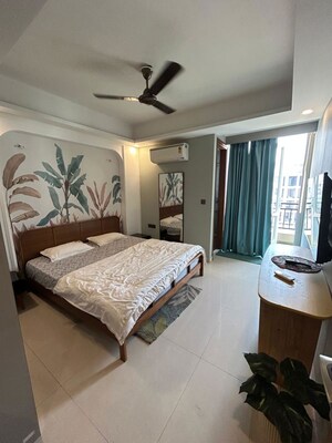 Bedroom in 1 BHK Builder Floor at Sector 42 – for Rent