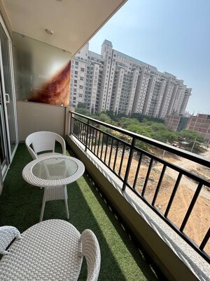 Balcony in 1 BHK Builder Floor at Sector 42 – for Rent