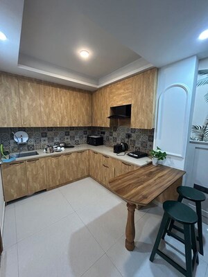 Kitchen in 1 BHK Builder Floor at Sector 42 – for Rent