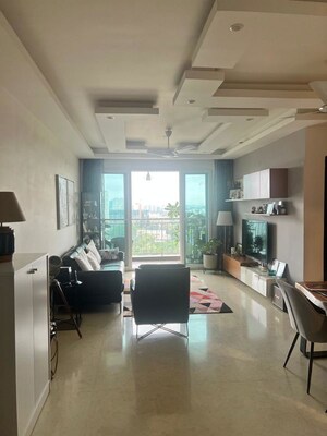 Living Room in 3 BHK Apartment at Brigade Cosmopolis, Whitefield – for Sale