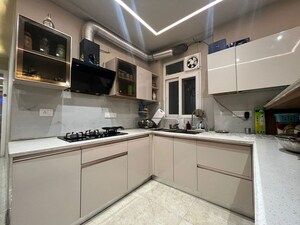 Kitchen in 3 BHK Apartment at Chattarpur – for Rent