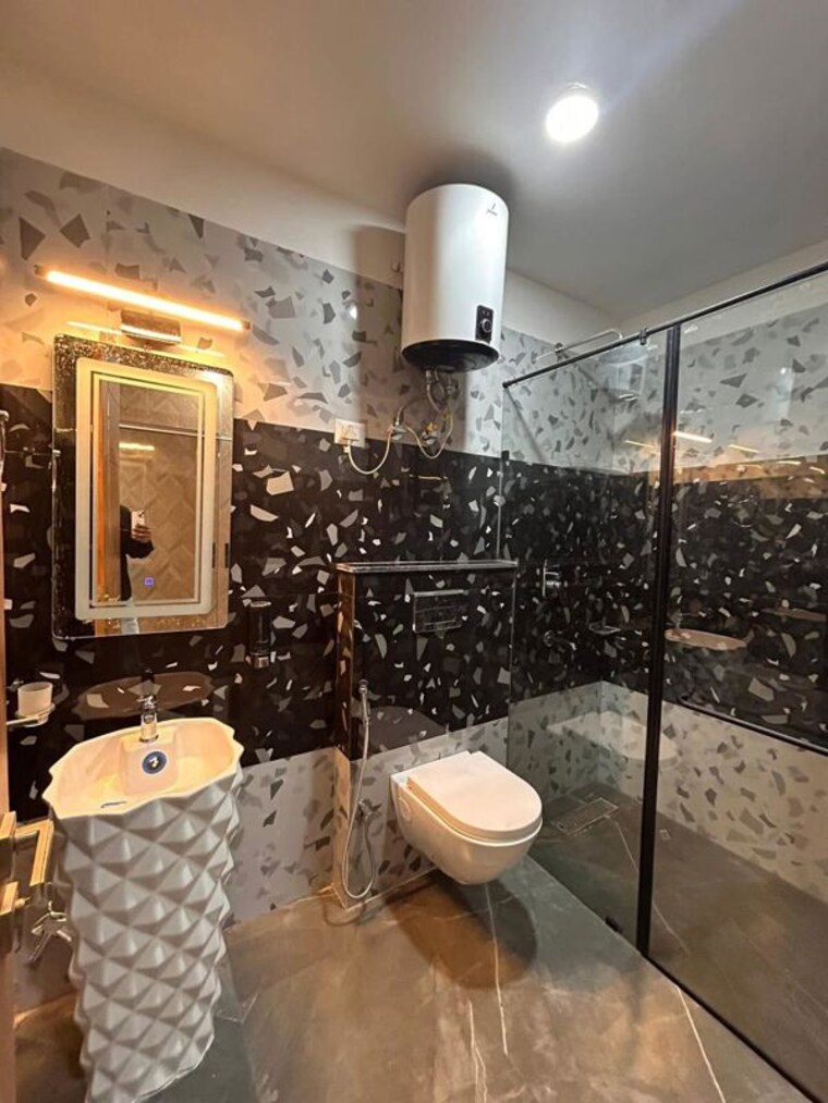 Living Room, chattarpur 3 Bedroom 1500 Sq.Ft. Apartment In Chattarpur Delhi 10343765