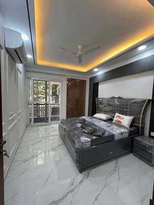 Bedroom in 3 BHK Apartment at Chattarpur – for Rent