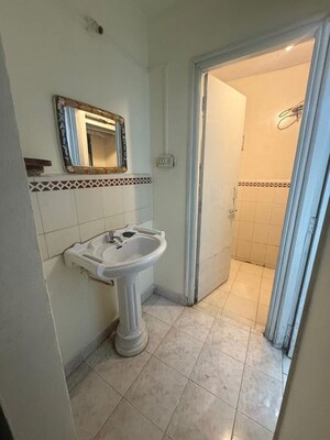 Bathroom in 1 BHK Apartment at BU Bhandari Rakshak Nagar, Kharadi – for Rent